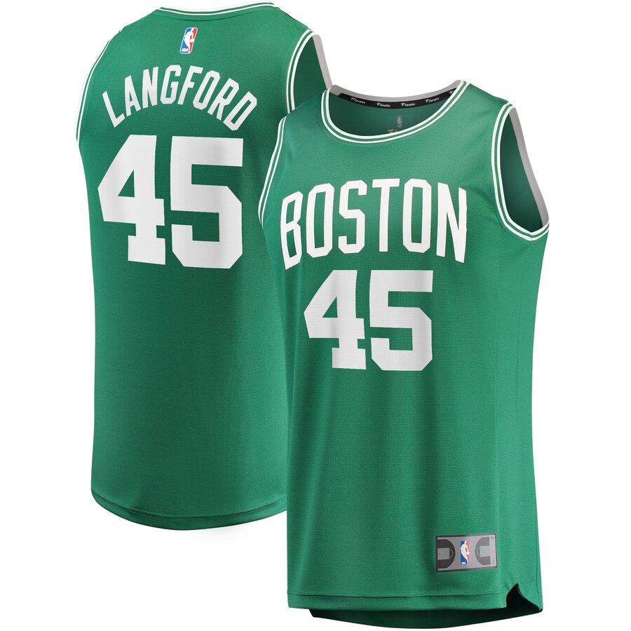 Romeo Langford Boston Celtics Fanatics Branded Fast Break Replica Player Jersey - Icon Edition - Kelly Green