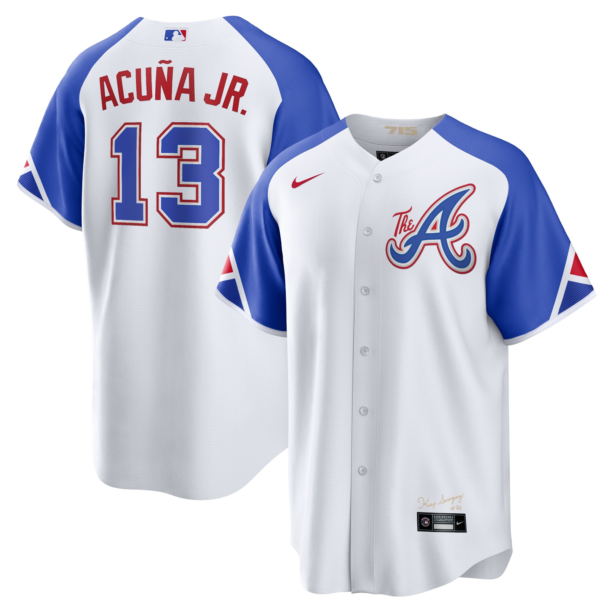 Ronald AcuÃƒÆ’Ã‚Â±a Jr. Atlanta Braves 2023 City Connect Replica Player Jersey - White