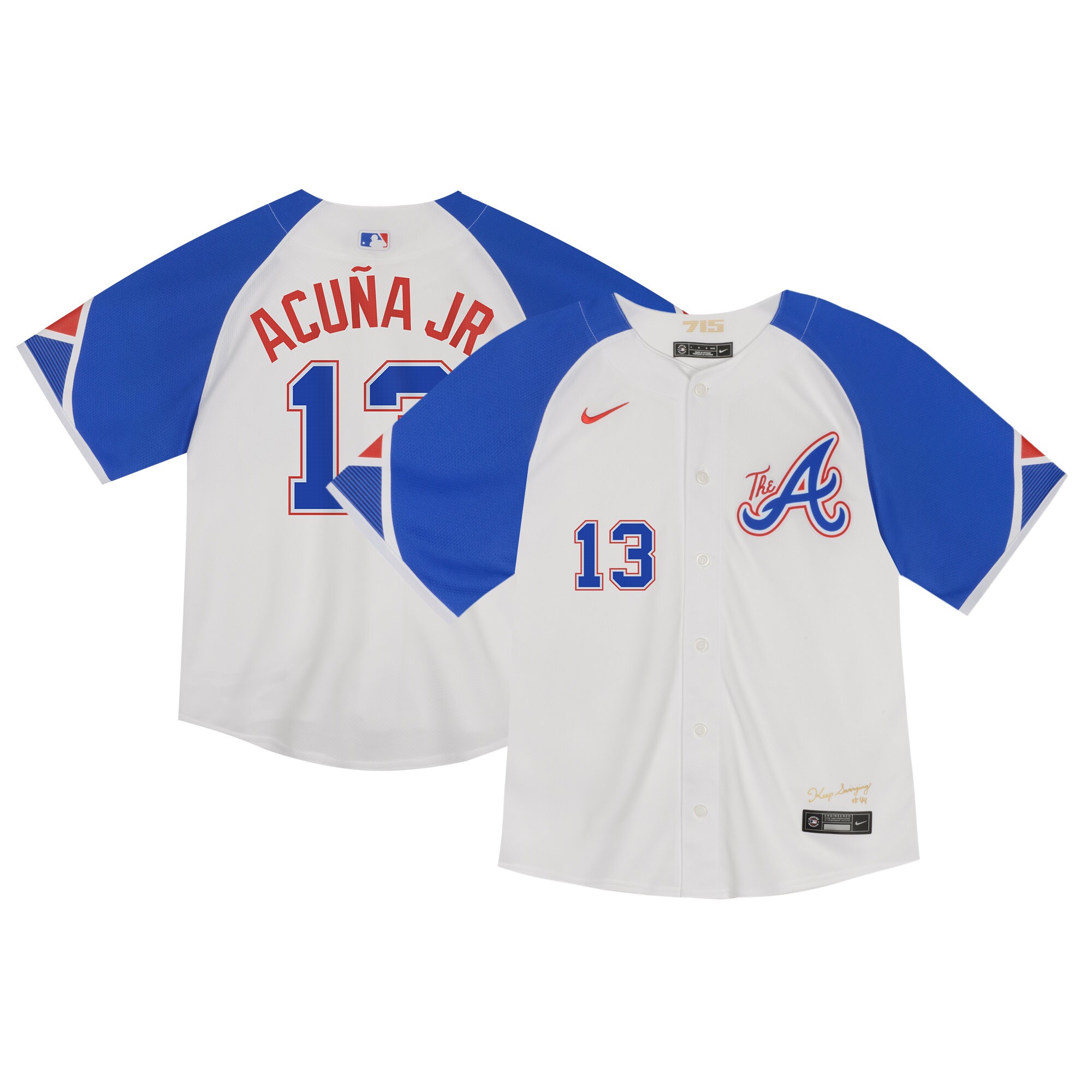 Ronald AcuÃƒÆ’Ã‚Â±a Jr. Atlanta Braves Toddler City Connect Limited Player Jersey - White