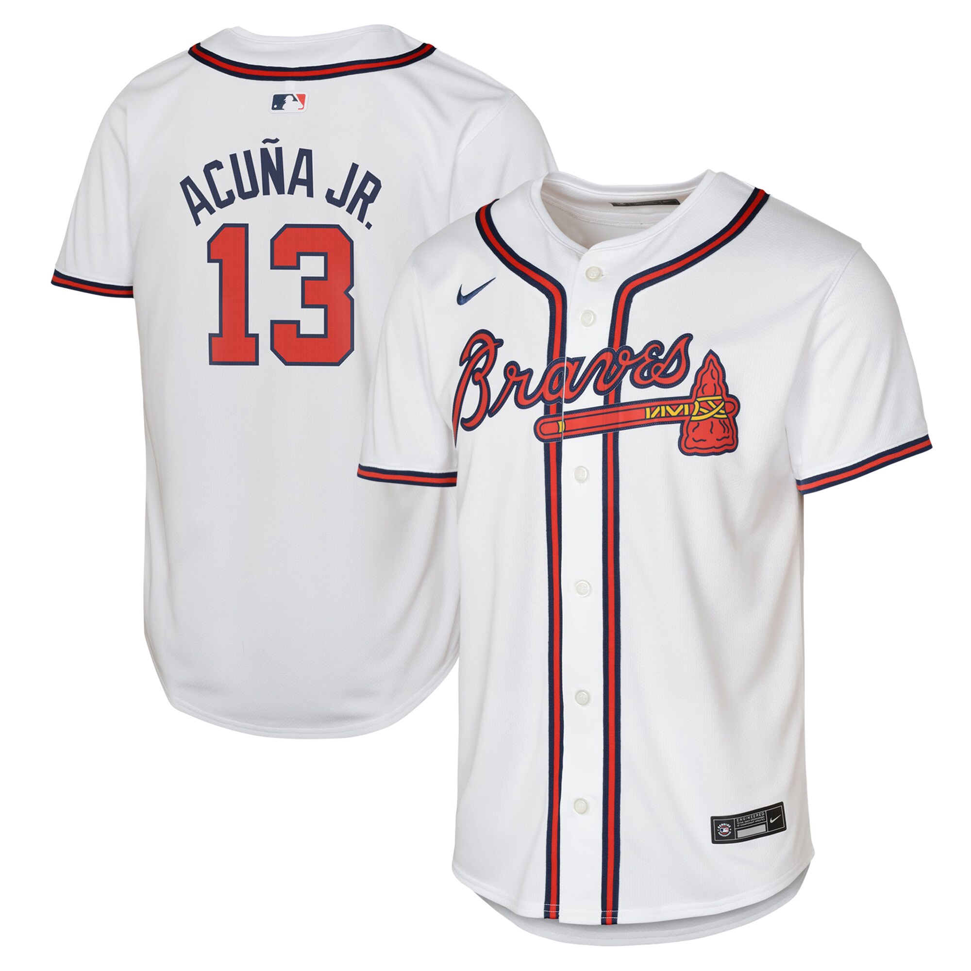 Ronald AcuÃƒÆ’Ã‚Â±a Jr. Atlanta Braves Youth Alternate Limited Player JerseyÃƒâ€šÃ‚Â ÃƒÂ¢Ã¢â€šÂ¬Ã¢â‚¬Å“ Navy