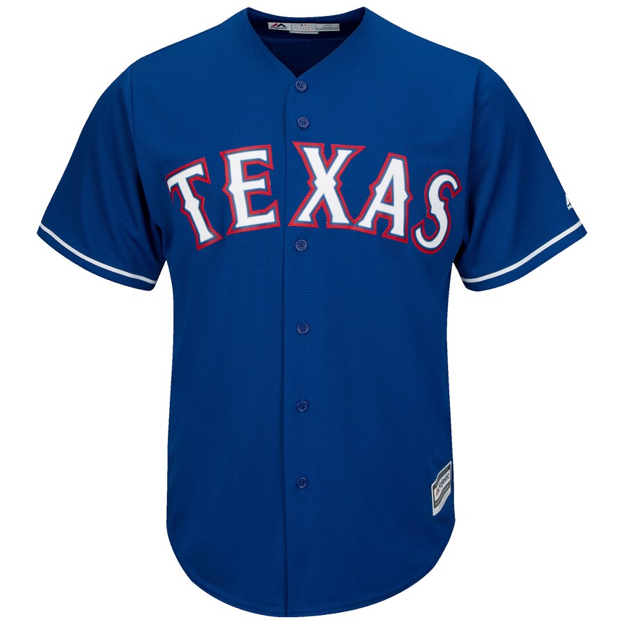 Alternative view of Rougned Odor Texas Rangers Majestic Alternate Official Cool Base Replica Player Jersey - Royal