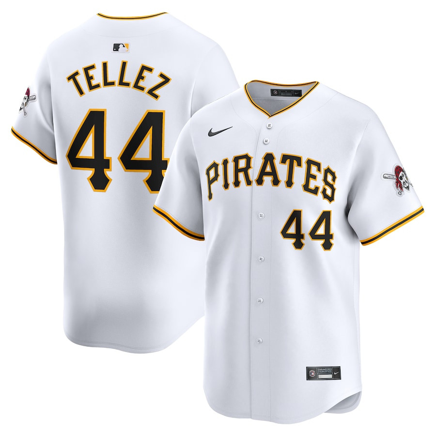 Rowdy Tellez 44 Pittsburgh Pirates Home Limited Men Jersey - White 