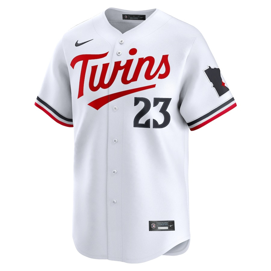 Alternative view of Royce Lewis 23 Minnesota Twins Home Limited Player Men Jersey - White 