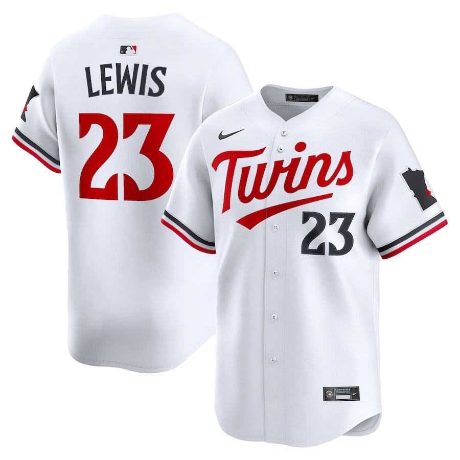 Royce Lewis 23 Minnesota Twins Home Limited Player Men Jersey - White 