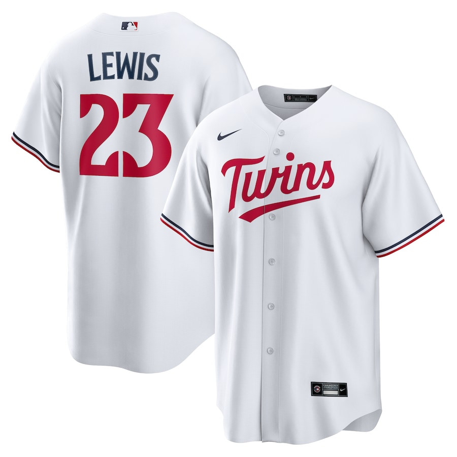 Royce Lewis 23 Minnesota Twins Player Men Jersey - White 