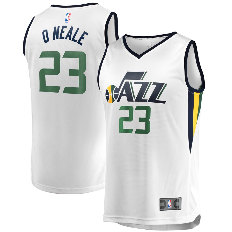 Royce O’neale Utah Jazz Fanatics Branded Fast Break Player Jersey – Association Edition – White