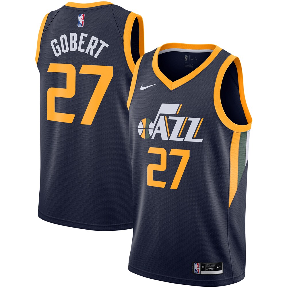 Rudy Gobert Utah Jazz 2020/21 Swingman Jersey - Navy - Icon Edition
