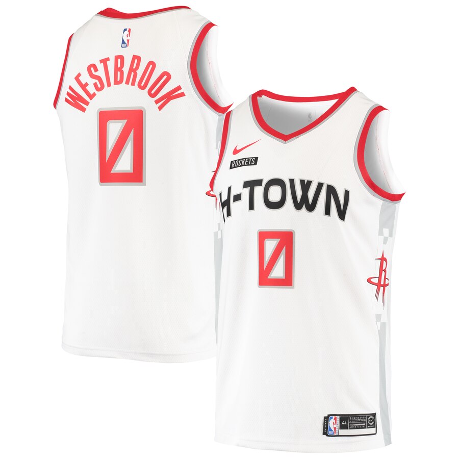 Russell Westbrook Houston Rockets Swingman Jersey - City Edition - White