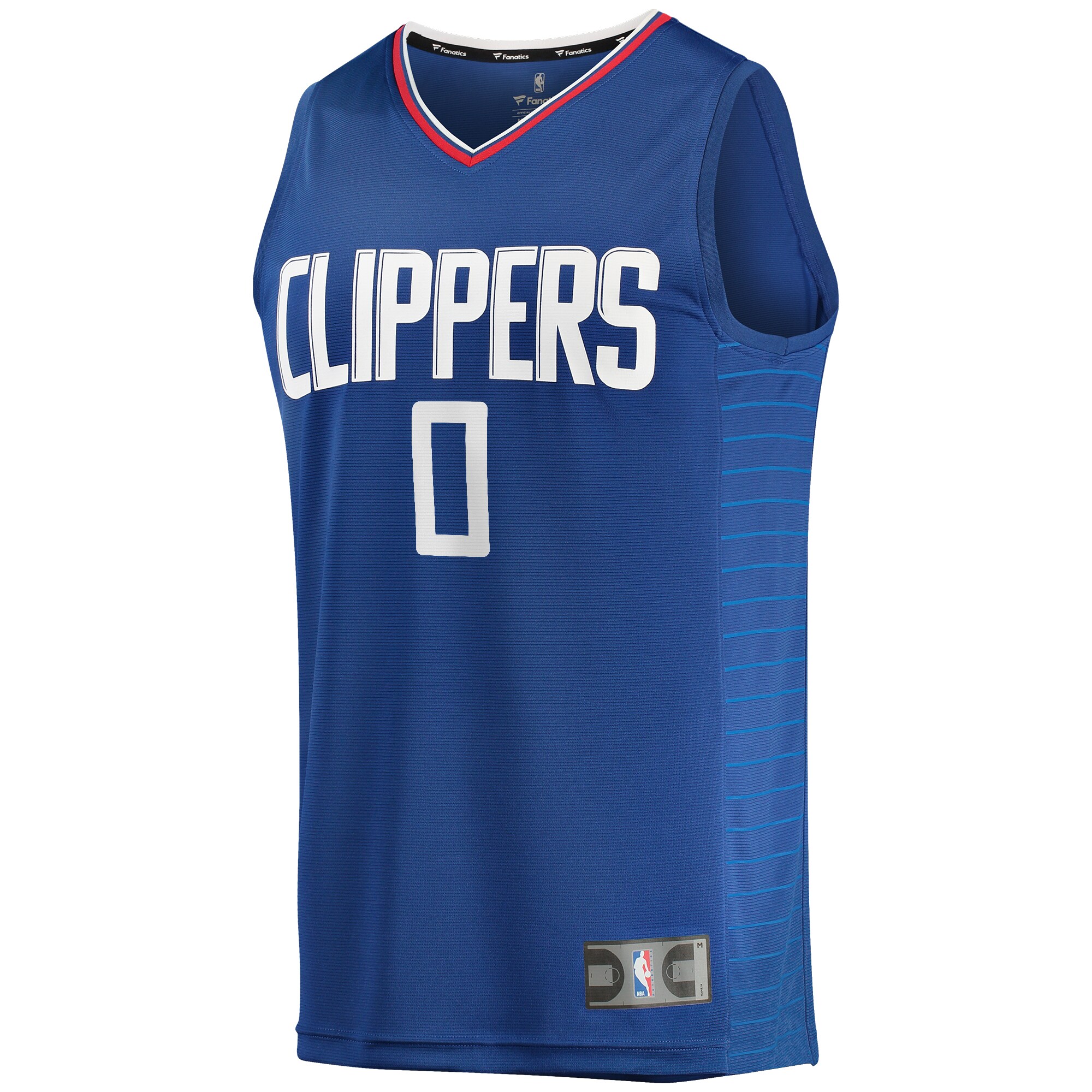 Alternative view of Russell Westbrook La Clippers Fanatics Fast Break Player Jersey - Icon Edition - Royal
