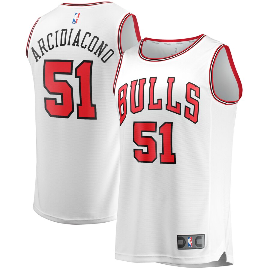 Ryan Arcidiacono Chicago Bulls Fanatics Branded Youth Fast Break Player Team Jersey - Association Edition - White