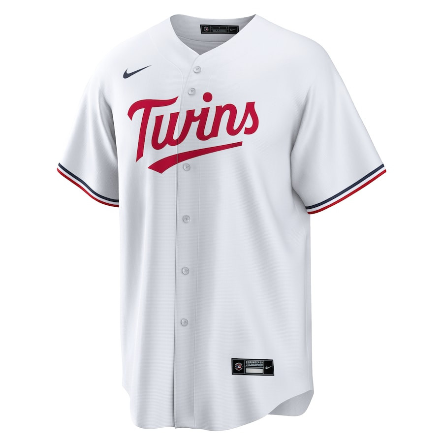 Alternative view of Ryan Jeffers 27 Minnesota Twins Home Player Men Jersey - White 