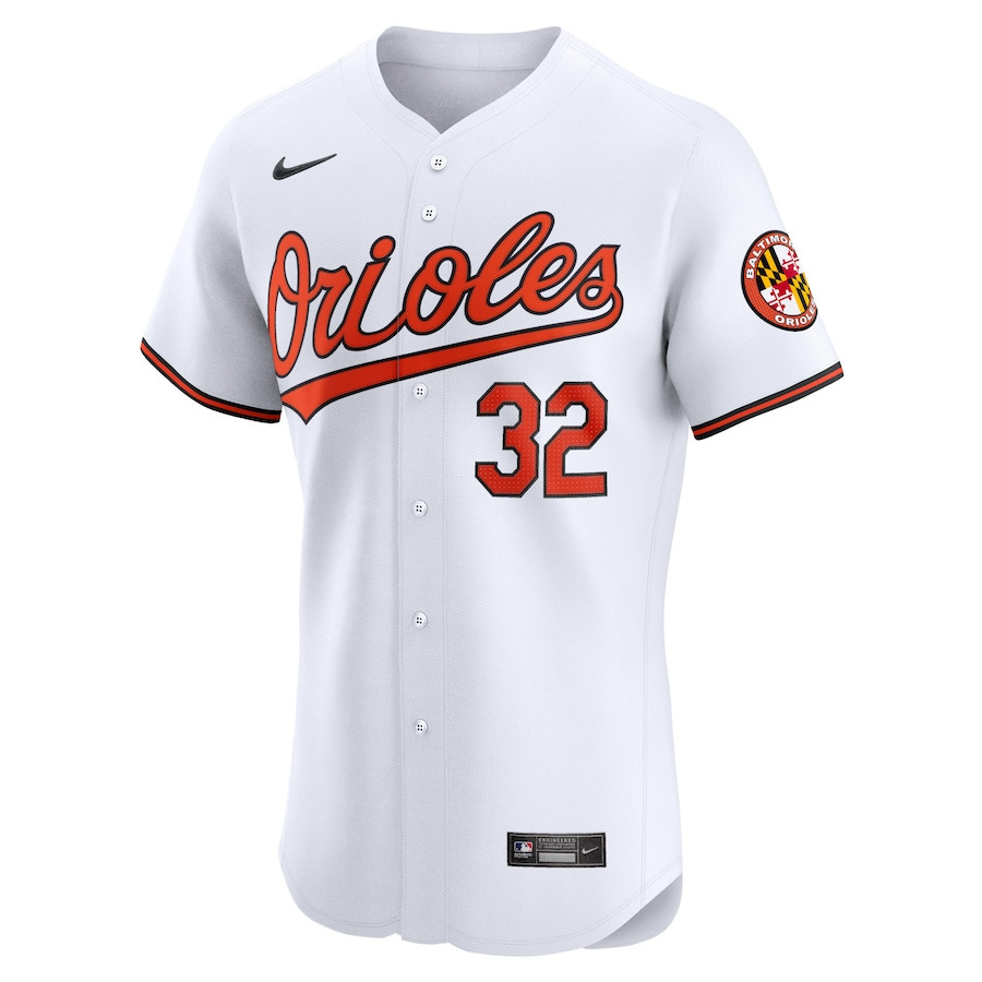 Alternative view of Ryan O'Hearn 32 Baltimore Orioles Home Elite Player Men Jersey - White