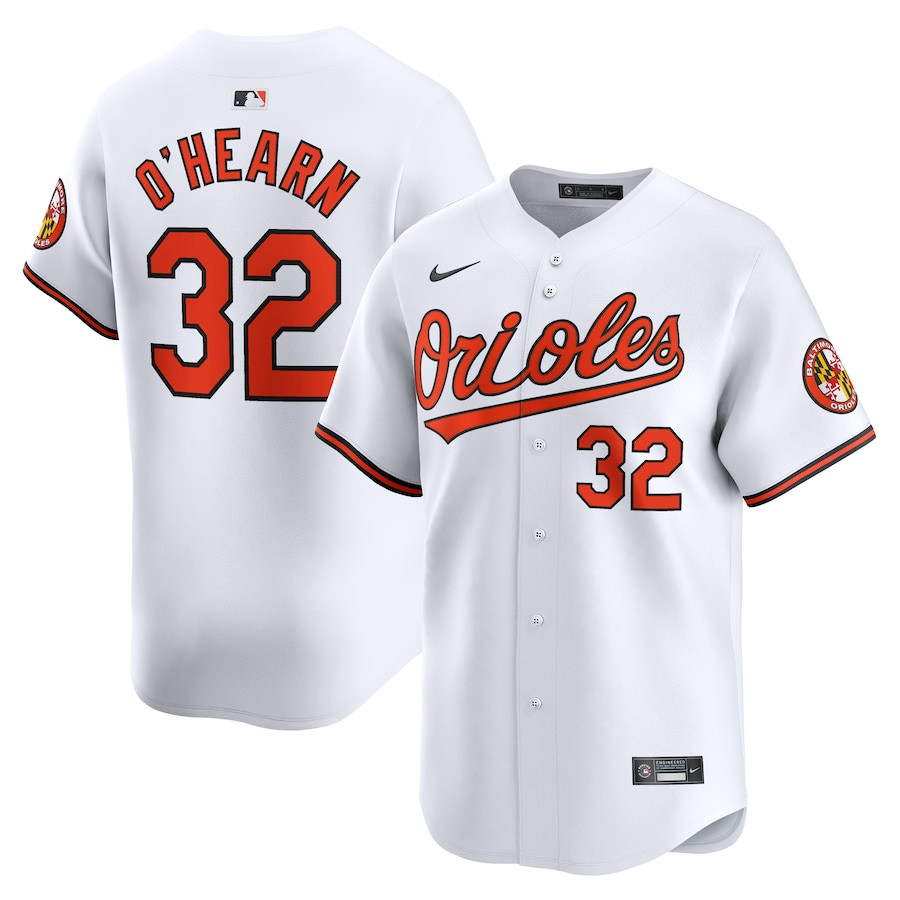 Ryan O'Hearn 32 Baltimore Orioles Home Limited Men Jersey - White