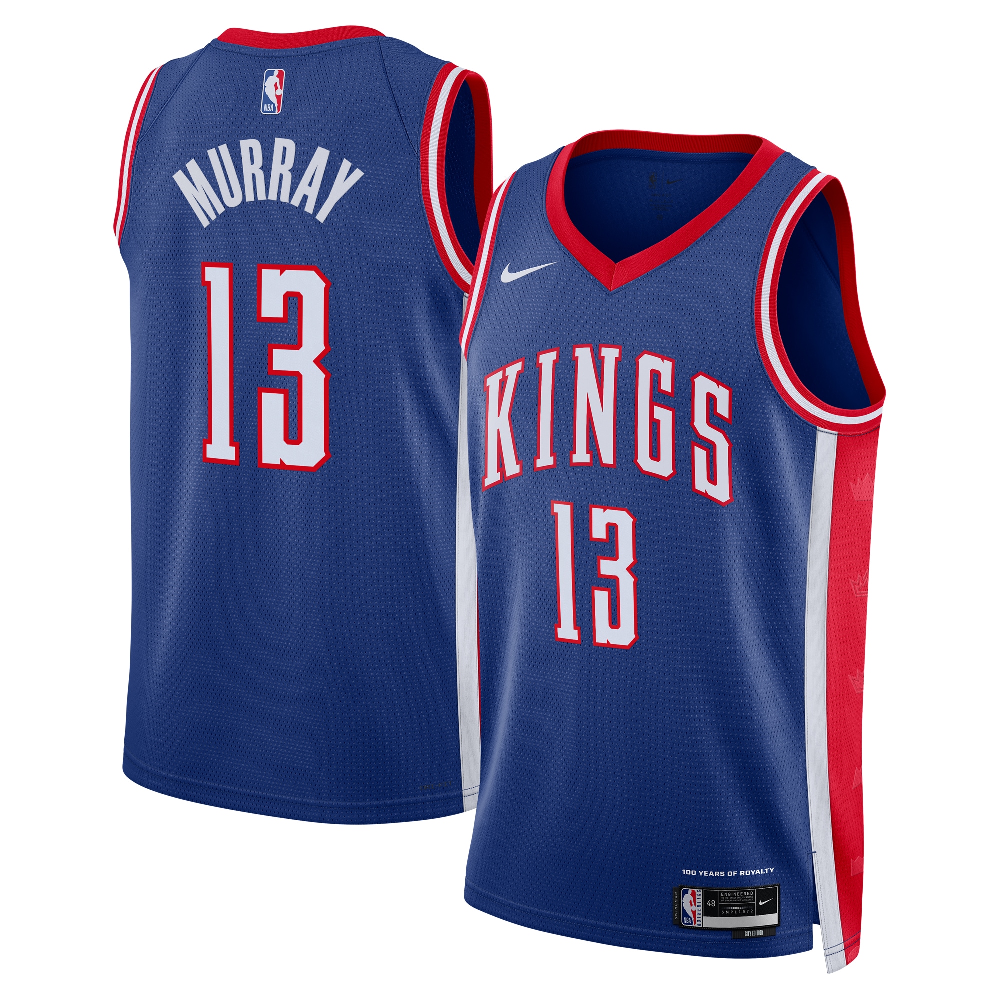 Sacramento Kings City Edition Swingman Jersey 2024 - Blue - Keegan Murray - Unisex - JS660 