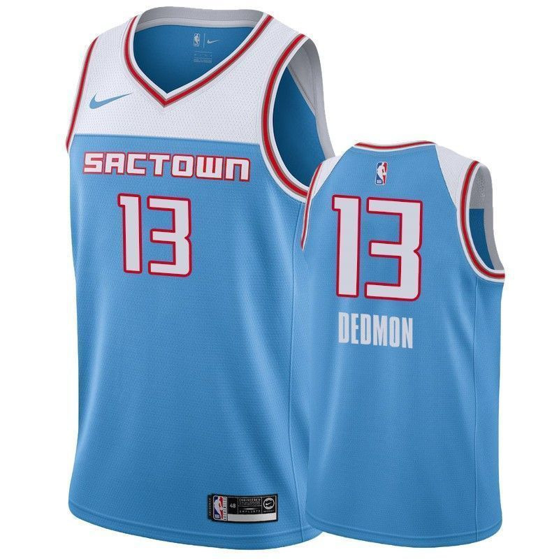 Sacramento Kings Dewayne Dedmon 13 City Men's Jersey - JS626 