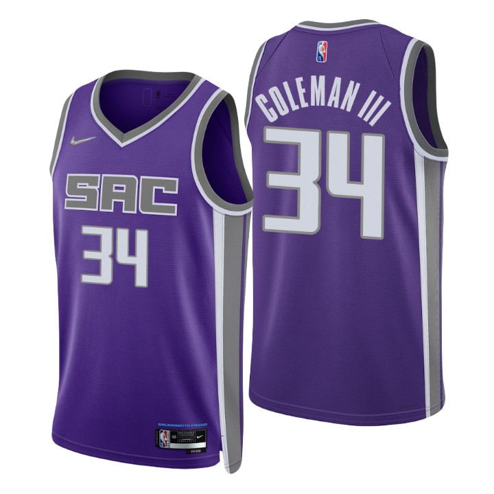 Sacramento Kings Matt Coleman Iii 75th Anniversary Jersey