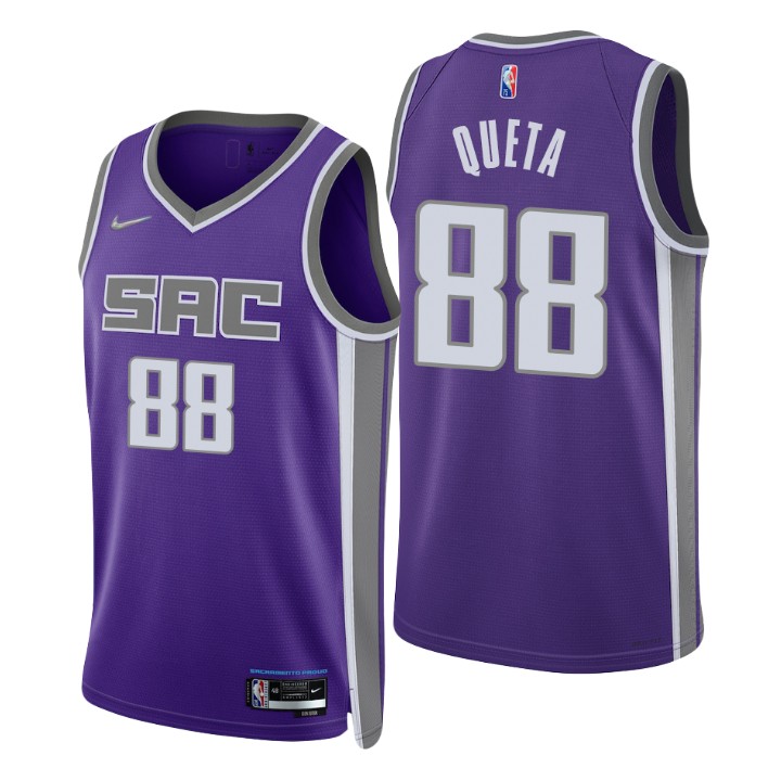 Sacramento Kings Neemias Queta 75th Anniversary Jersey