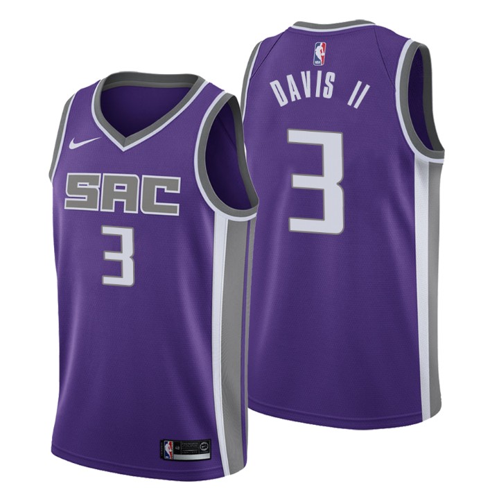 Sacramento Kings Terence Davis 75th Anniversary Jersey