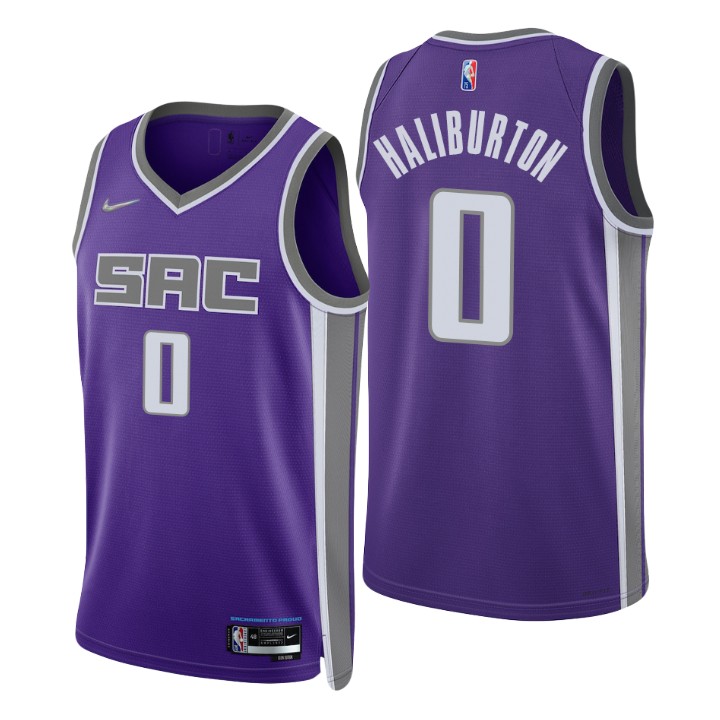 Sacramento Kings Tyrese Haliburton 75th Anniversary Jersey
