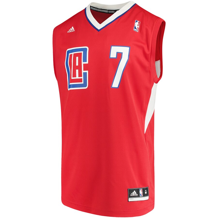 Alternative view of Sam Dekker La Clippers Adidas Road Replica Jersey - Red