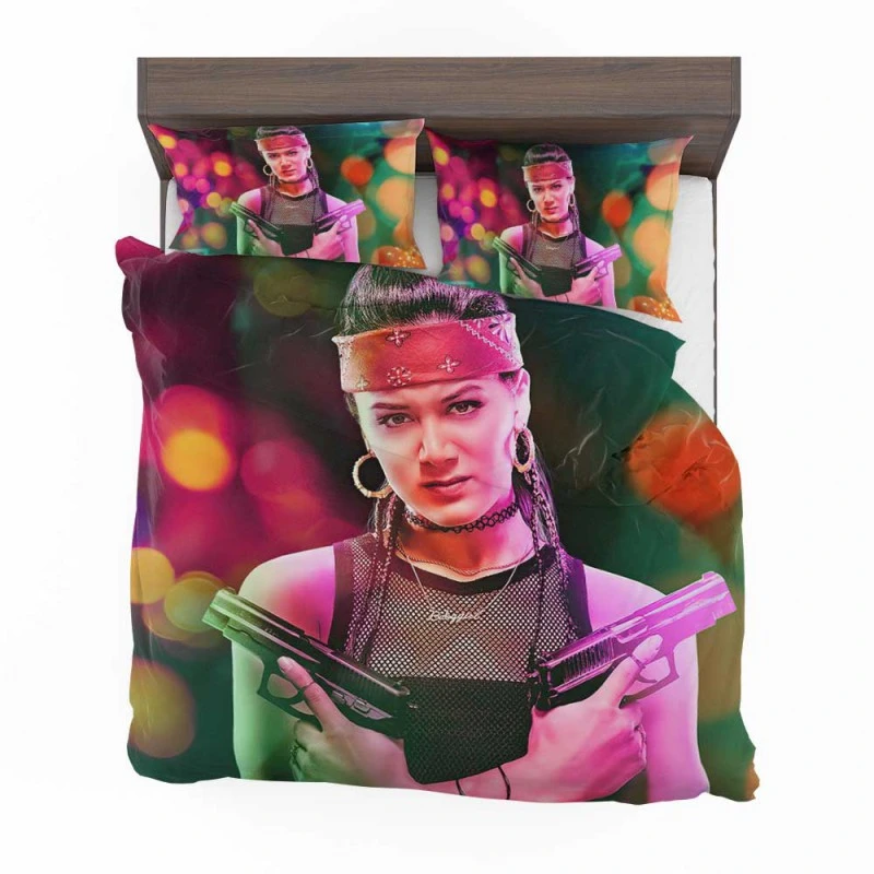 Alternative view of Samantha Win As Chambers In Army Of The Dead Movie Bedding Set - Custom Bedding Set