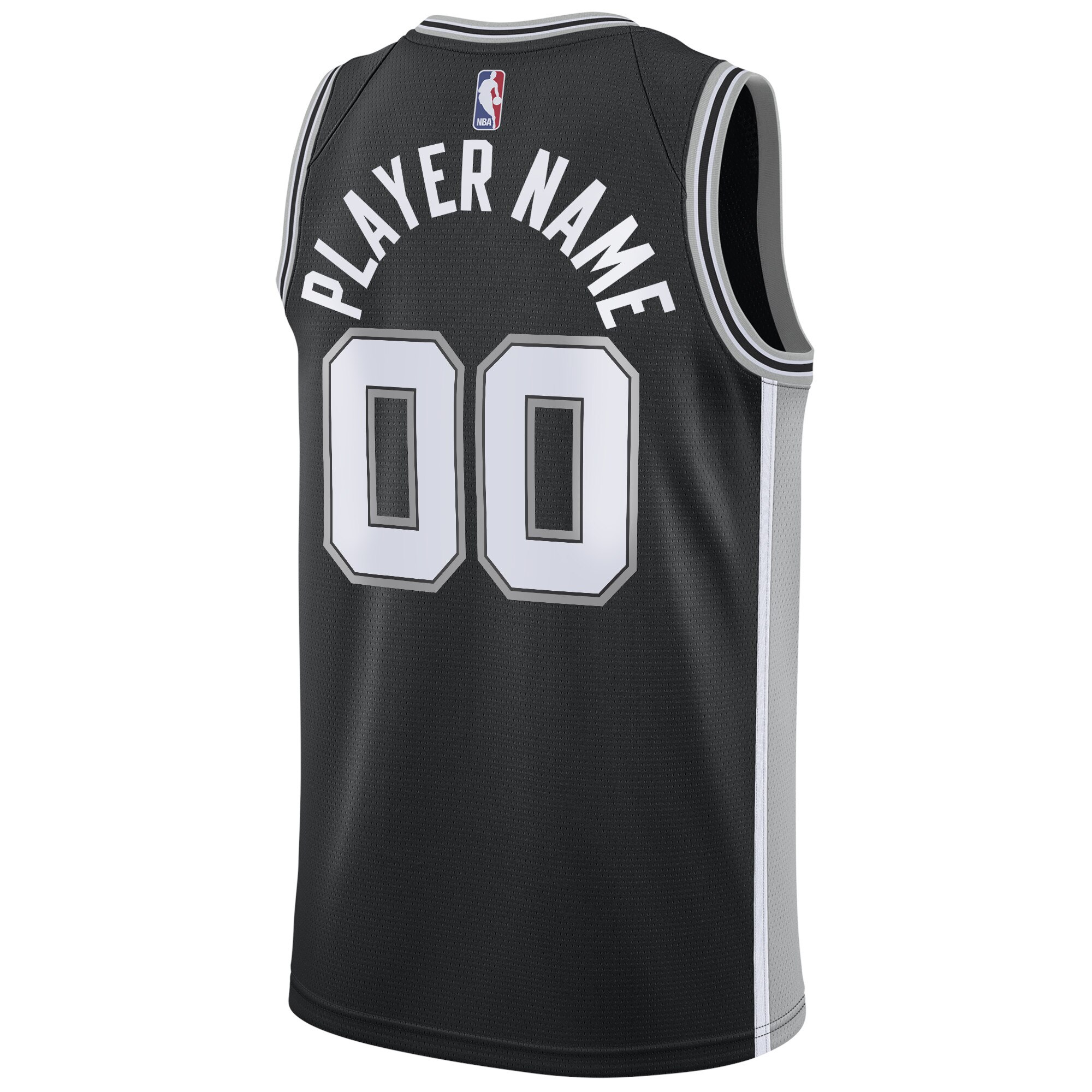 Alternative view of San Antonio Spurs Icon Swingman Jersey - Custom - Mens - JS247 