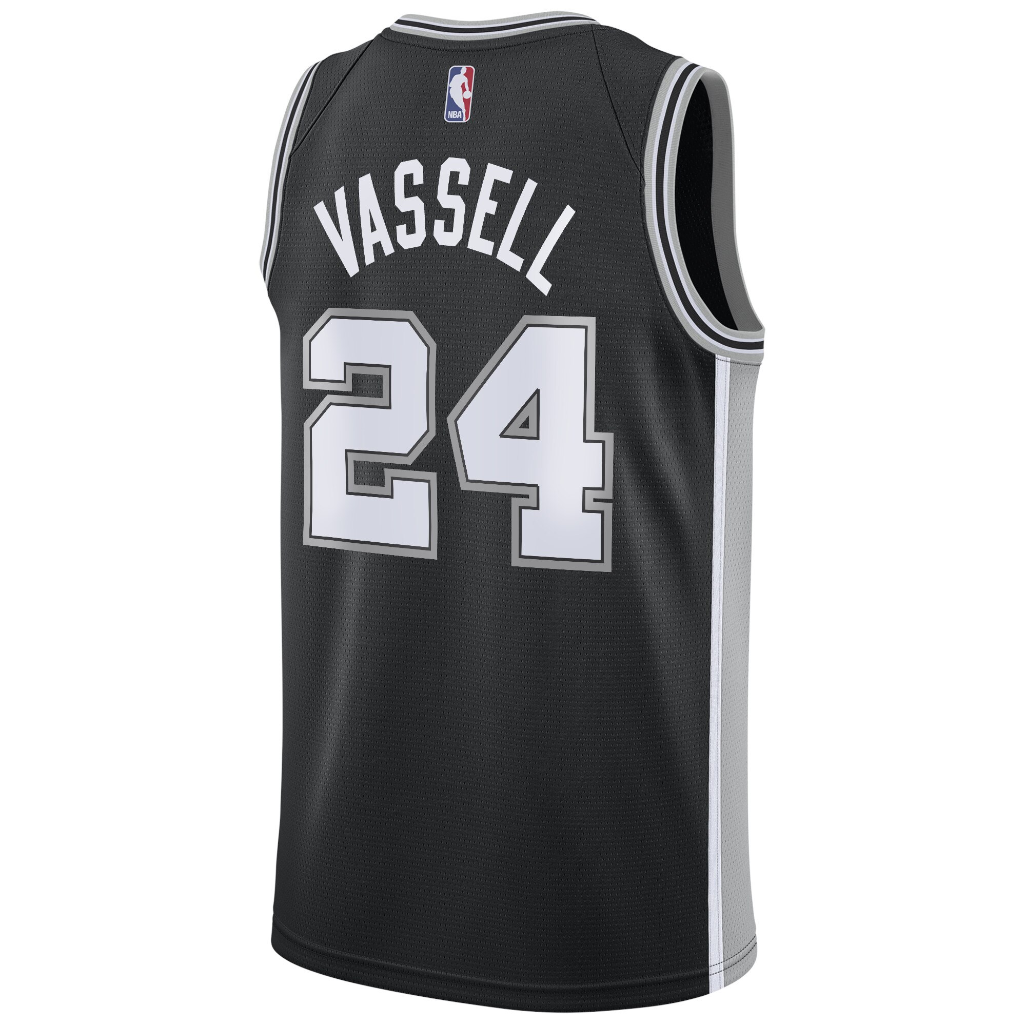 Alternative view of San Antonio Spurs Icon Swingman Jersey - Devin Vassell - Mens - JS197 