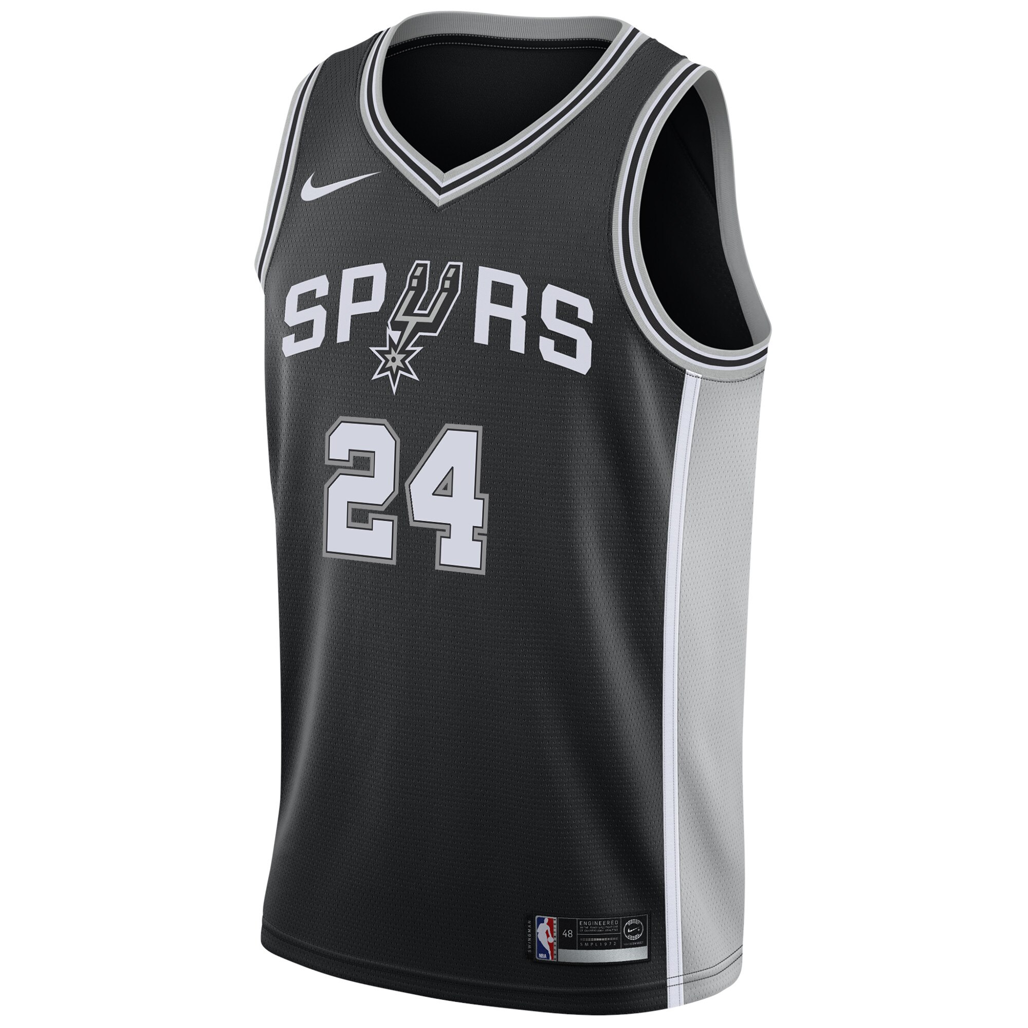 San Antonio Spurs Icon Swingman Jersey - Devin Vassell - Mens - JS197 