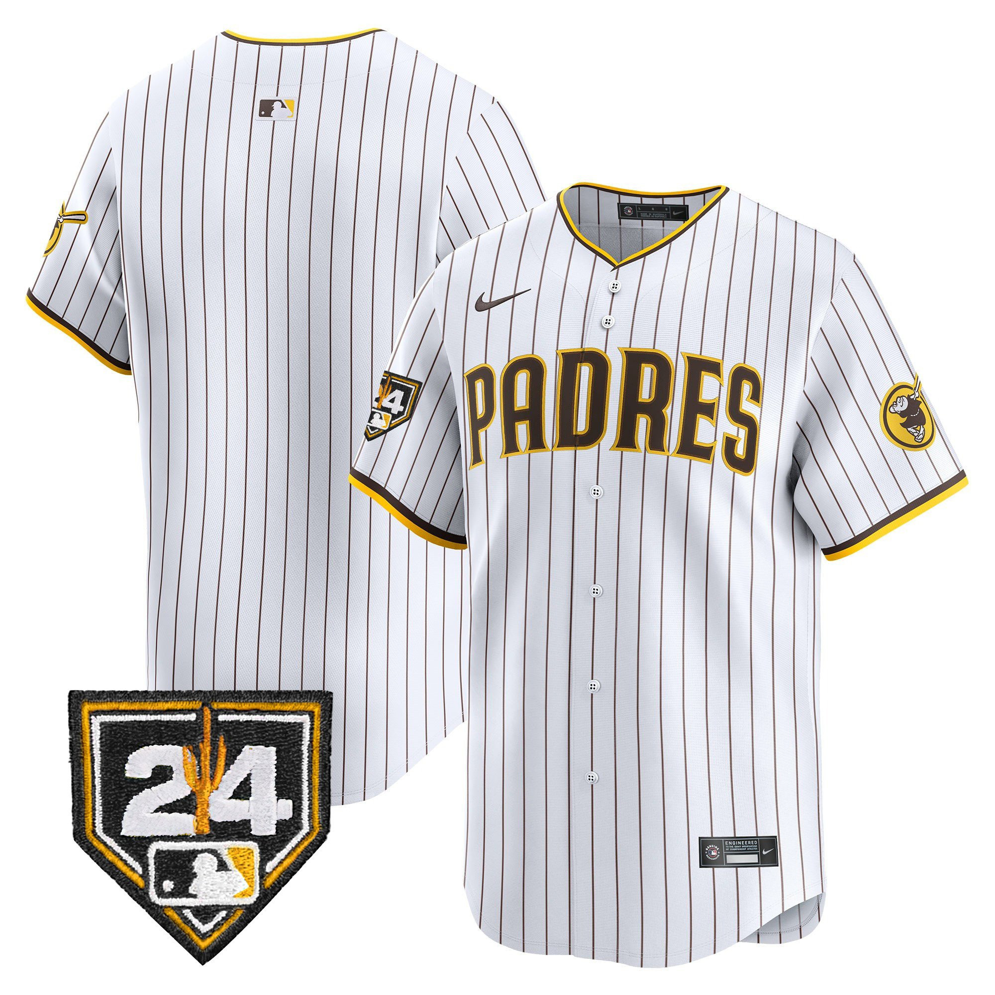 San Diego Padres 2024 Spring Training Men Jersey - White 