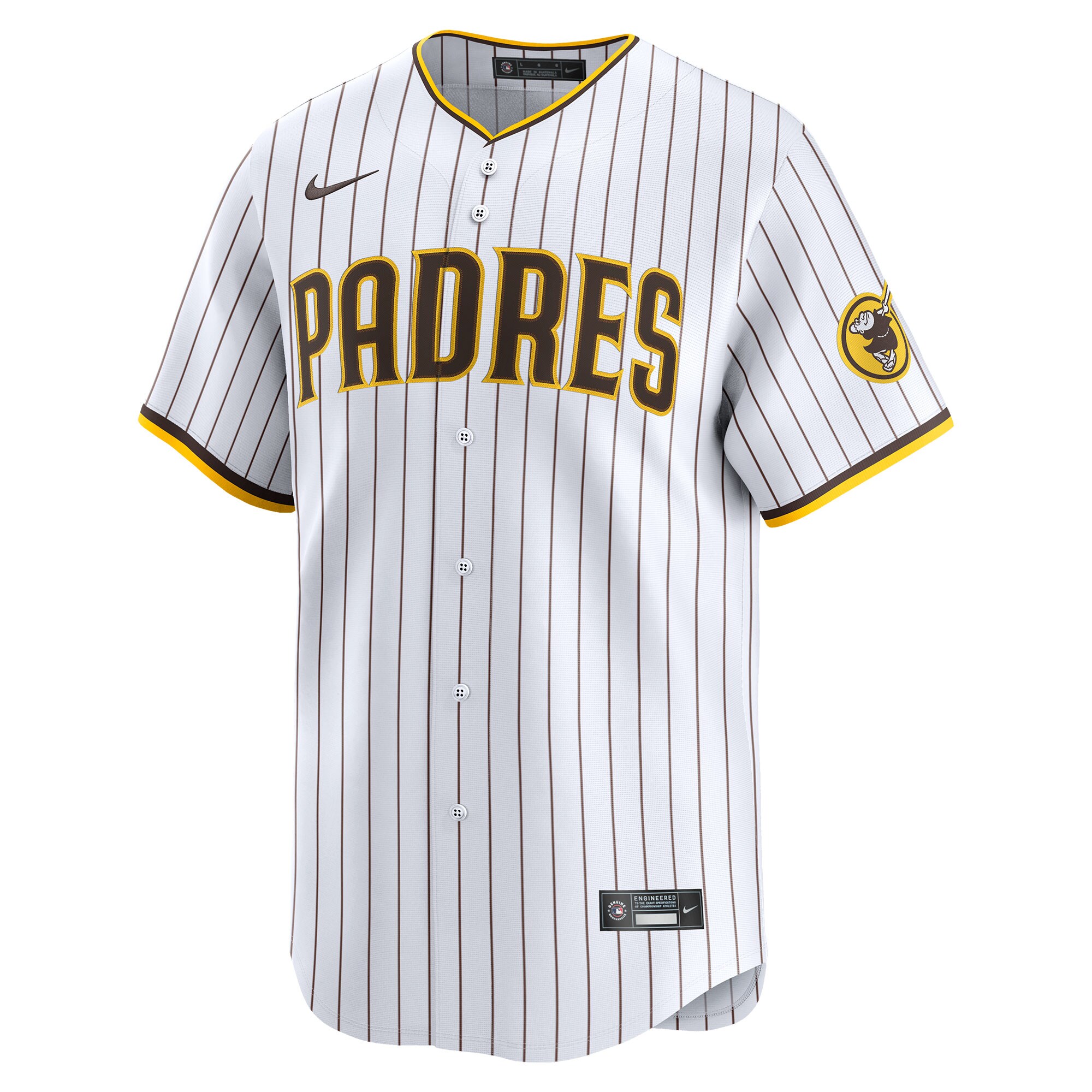 Alternative view of San Diego Padres Home Limited Jersey - White