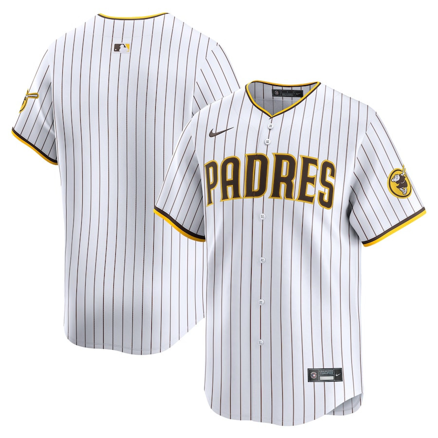San Diego Padres Home Limited YOUTH Jersey - White 