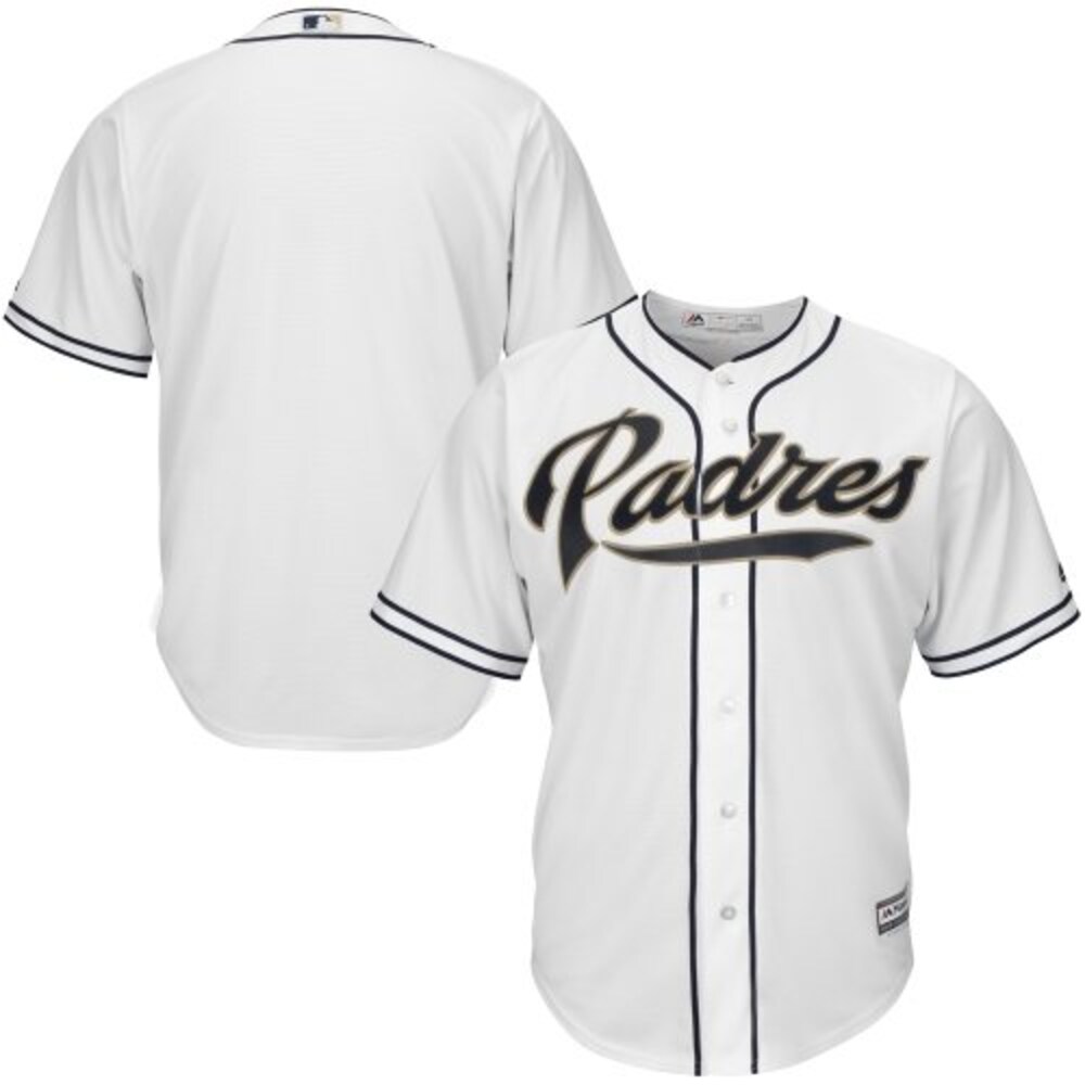 San Diego Padres Majestic Big & Tall Cool Base Team Jersey - White