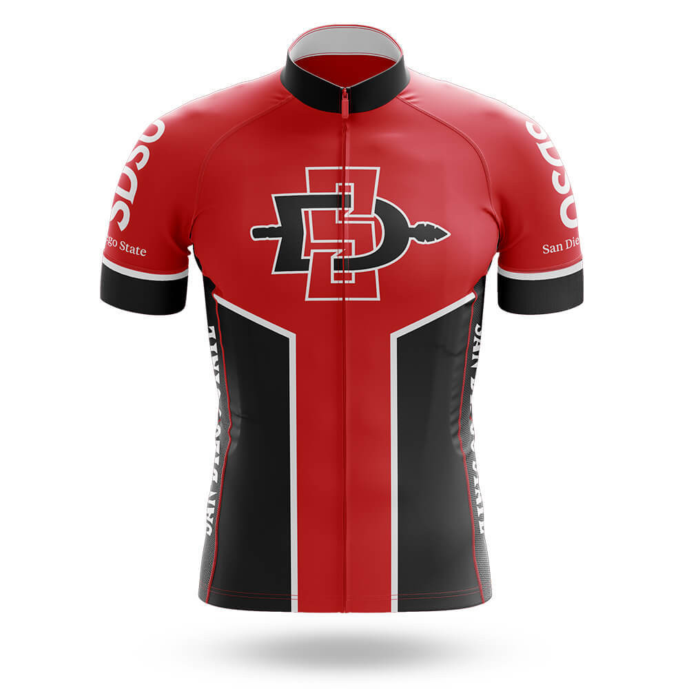 Alternative view of San Diego State University V5 - Men's Cycling Kit
