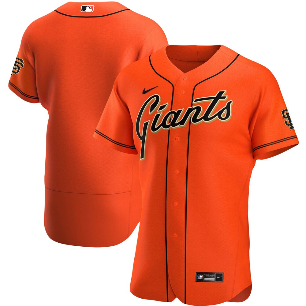 San Francisco Giants Alternate 2020 Team Jersey - Orange