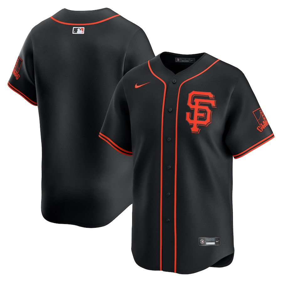 San Francisco Giants Alternate Limited Men Jersey - Black 
