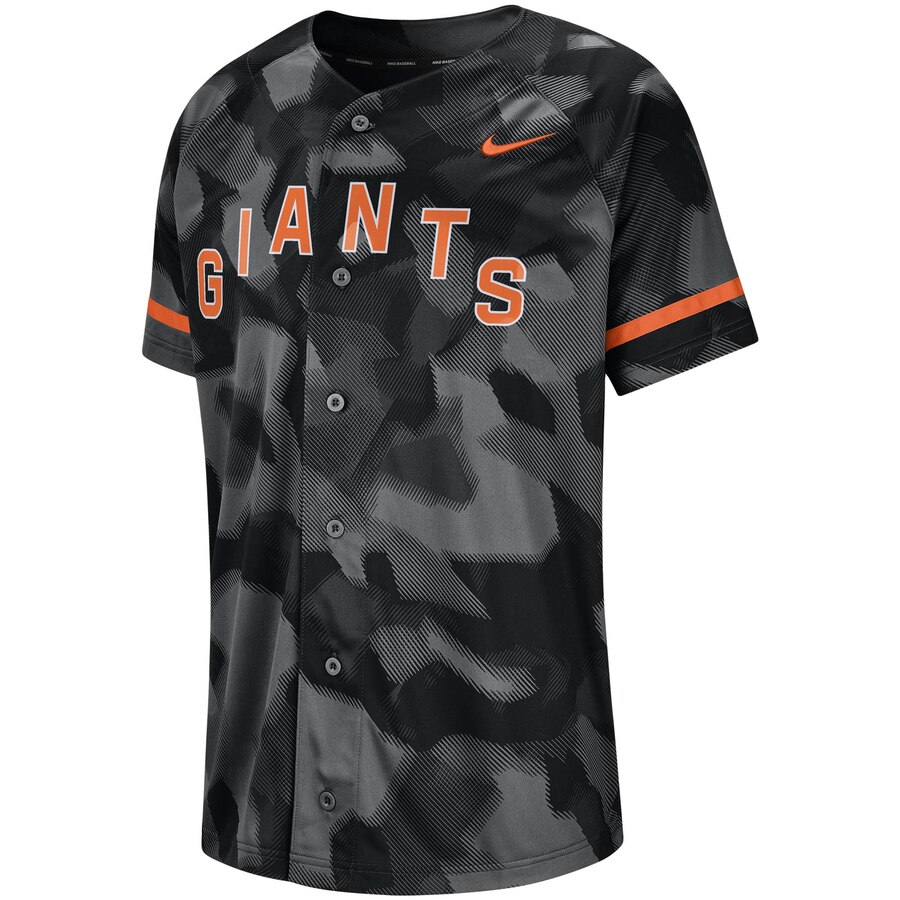 Alternative view of San Francisco Giants Camo Jersey – Black