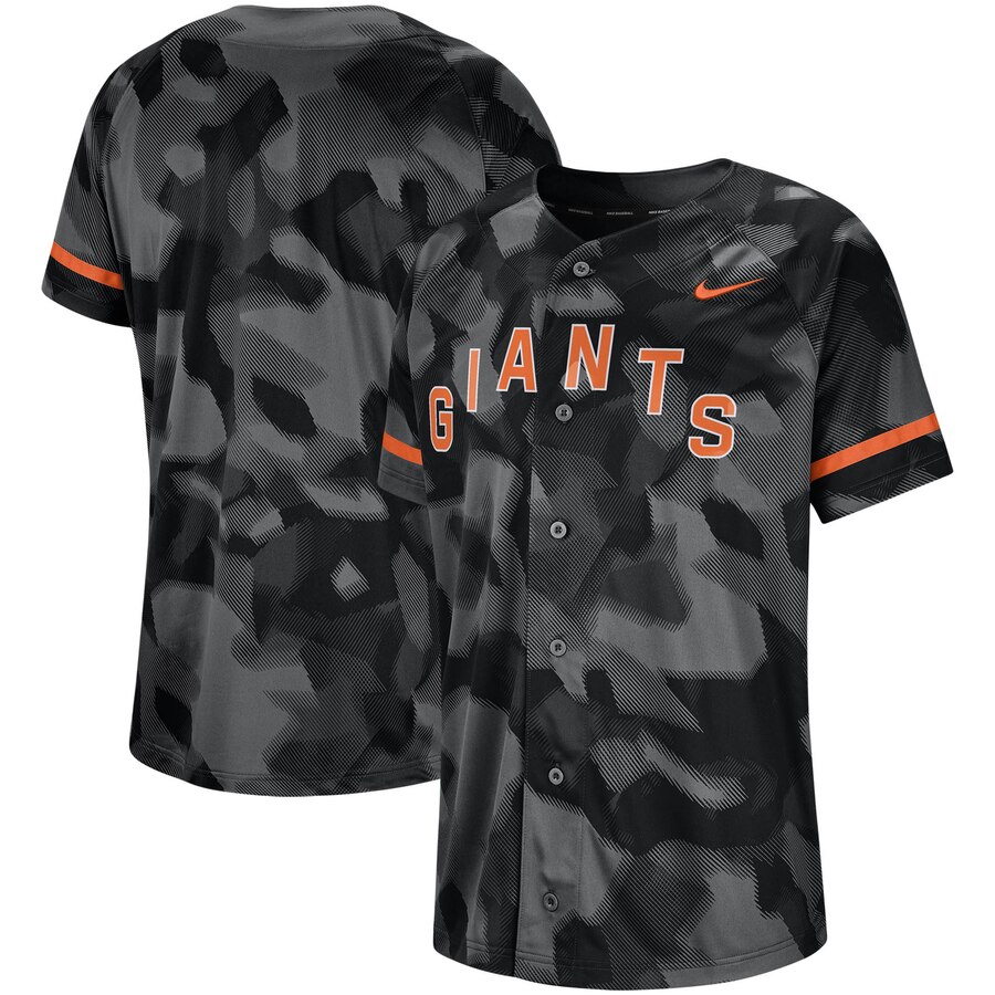San Francisco Giants Camo Jersey – Black