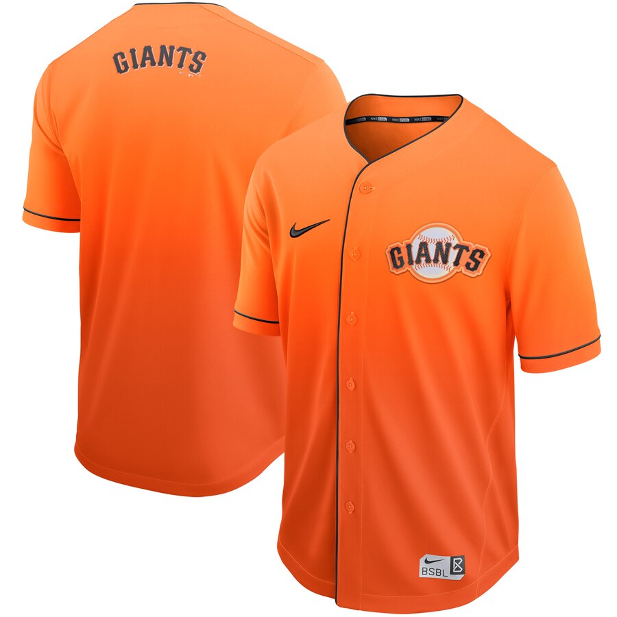 San Francisco Giants Fade Jersey – Orange