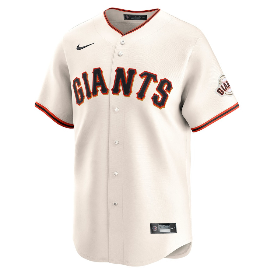 Alternative view of San Francisco Giants Home Limited Men Jersey - Cream 