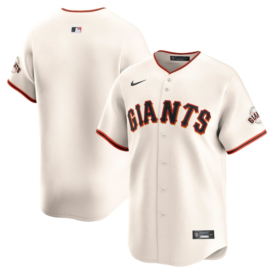 San Francisco Giants Home Limited Men Jersey - Cream 