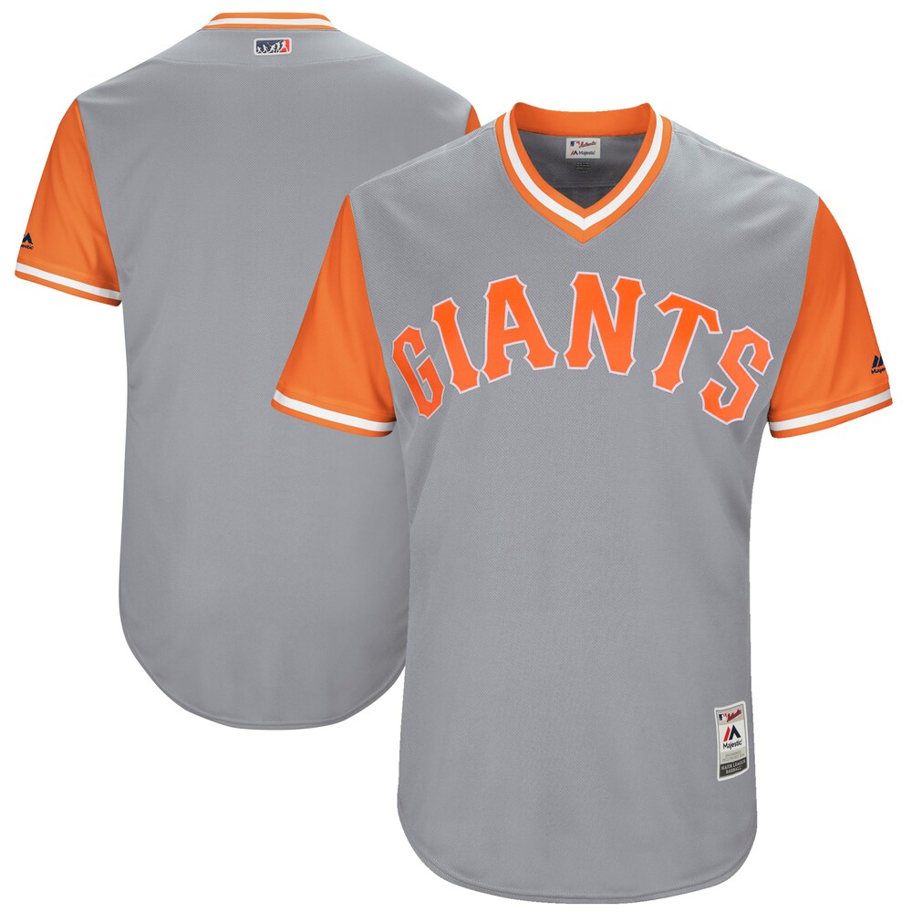 San Francisco Giants Majestic 2017 Players Weekend Team Jersey - Gray