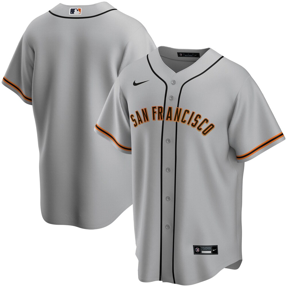 San Francisco Giants Road 2020 Team Jersey - Gray
