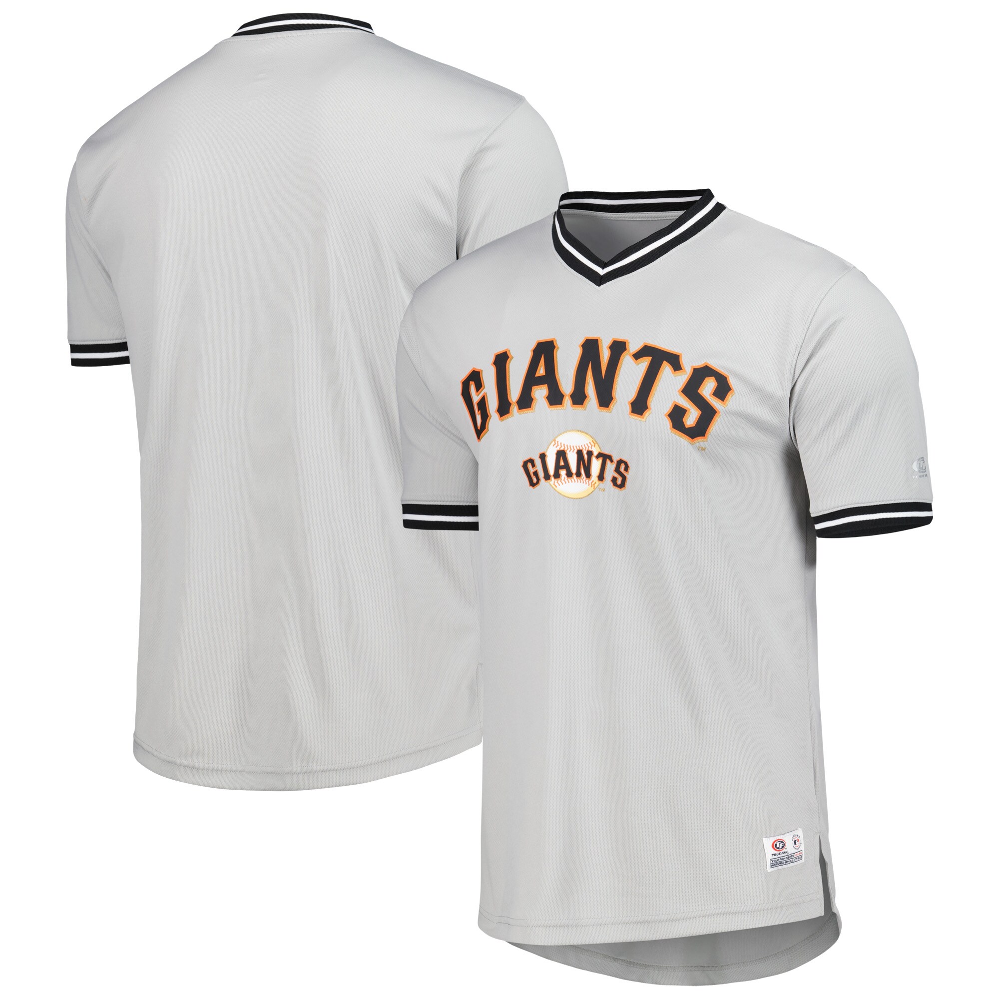 Alternative view of San Francisco Giants V-neck Jersey - Gray