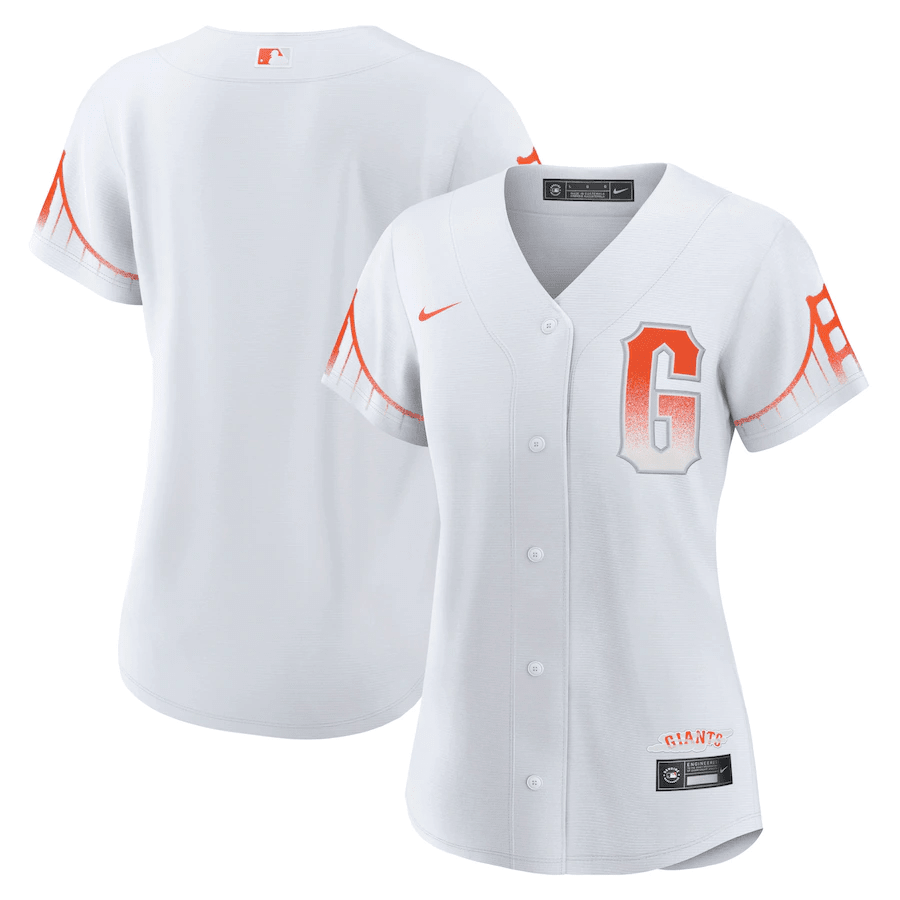 San Francisco Giants Women City Connect Jersey - White 