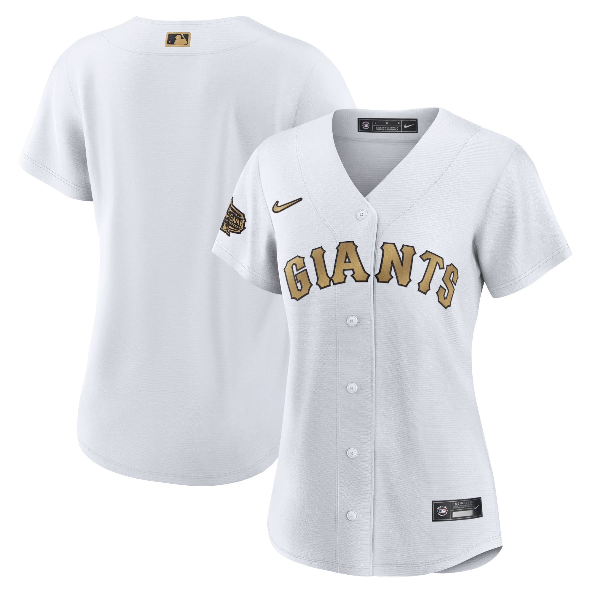 San Francisco Giants Women's 2022 Mlb All-star Game Replica Blank Jersey - White