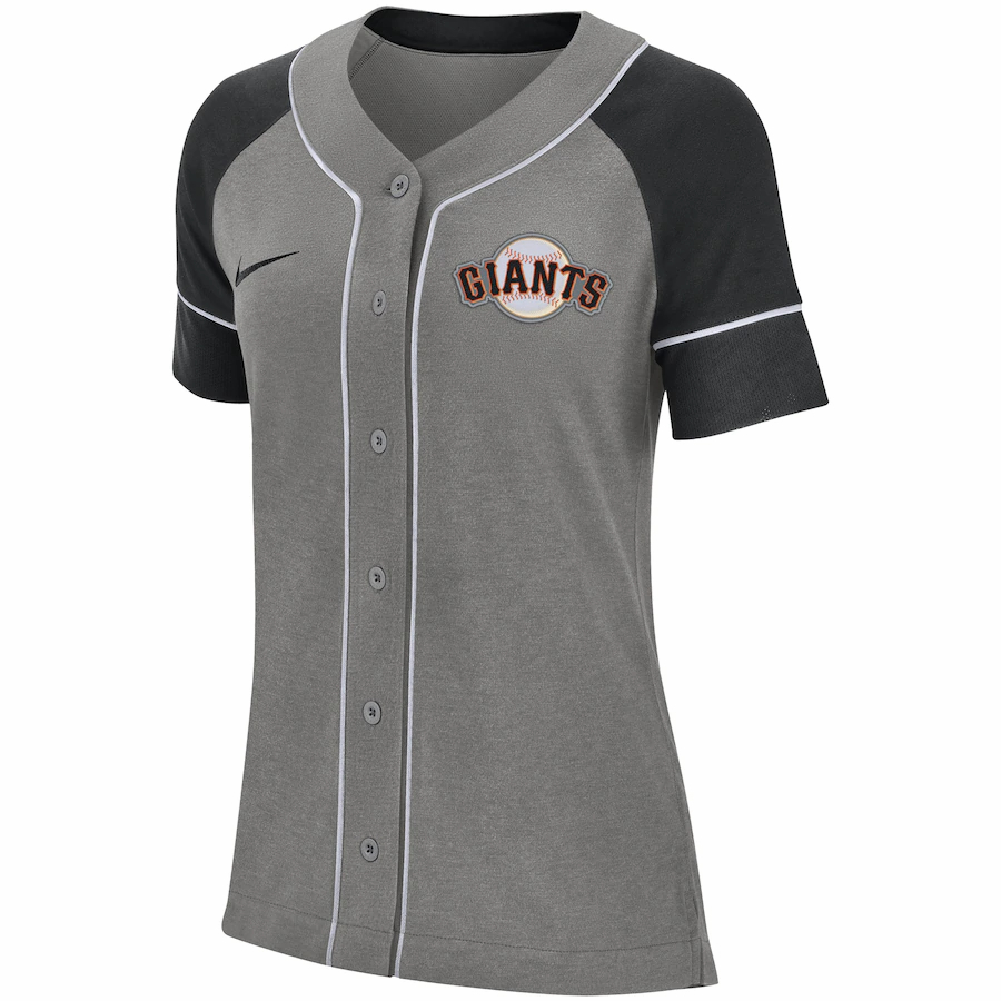 Alternative view of San Francisco Giants Women's Classic Baseball Jersey - Gray