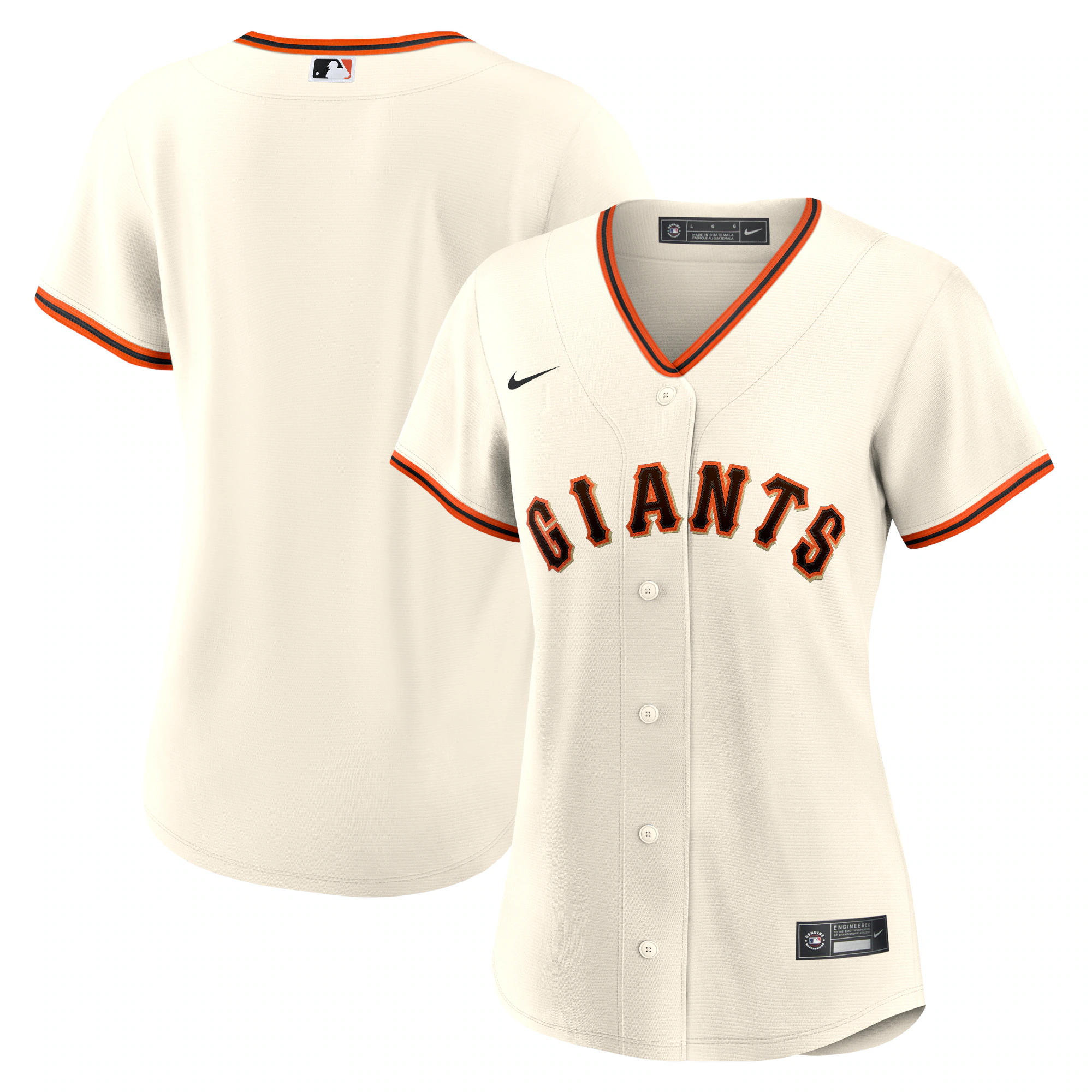 San Francisco Giants Women's Home Replica Team Jersey - Cream