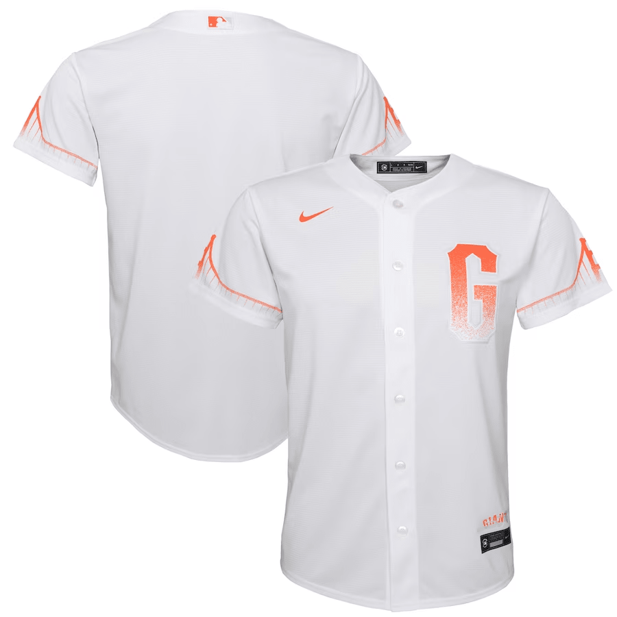 San Francisco Giants Youth City Connect Jersey - White 