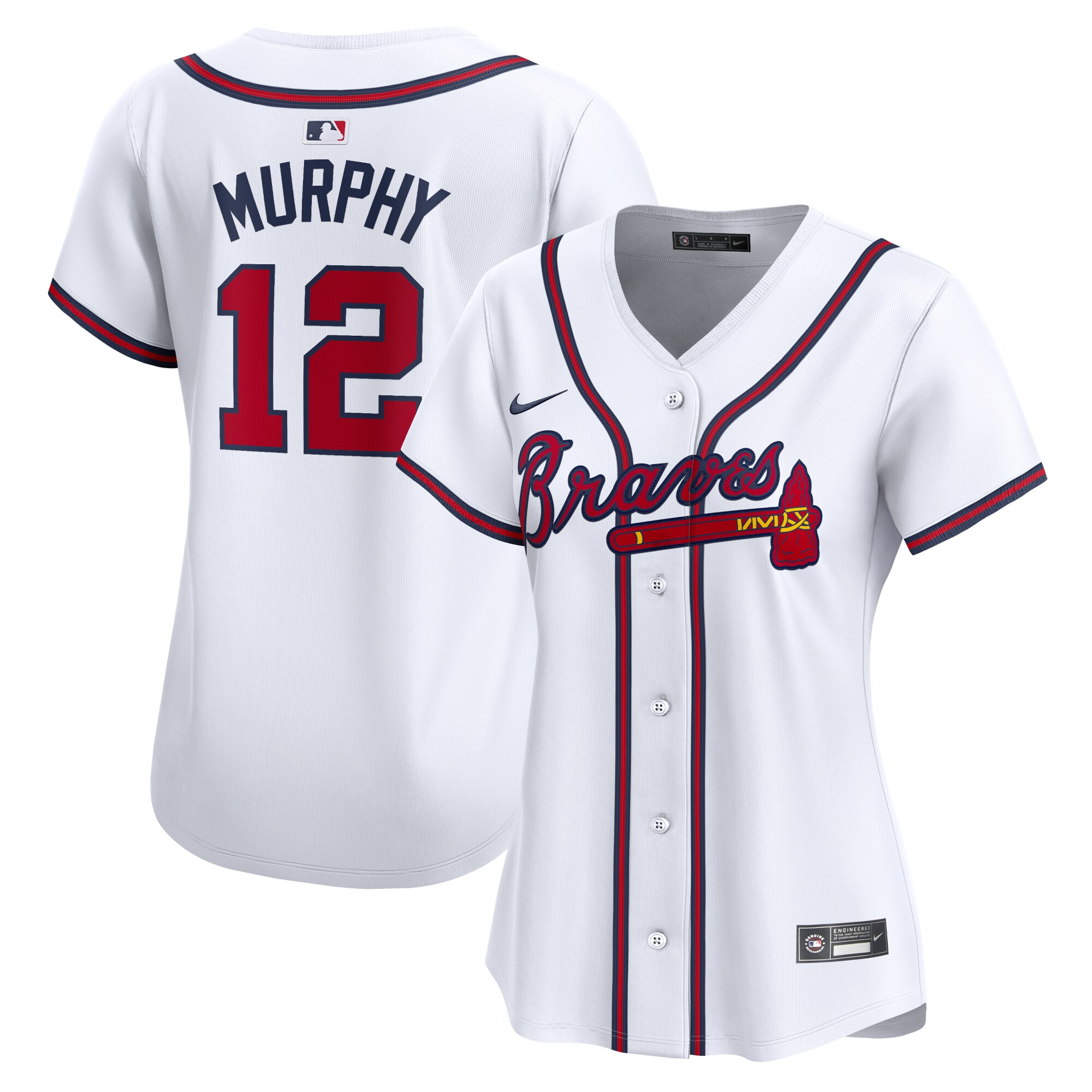 Sean Murphy Atlanta Braves Women's Home Limited Player Jersey - White