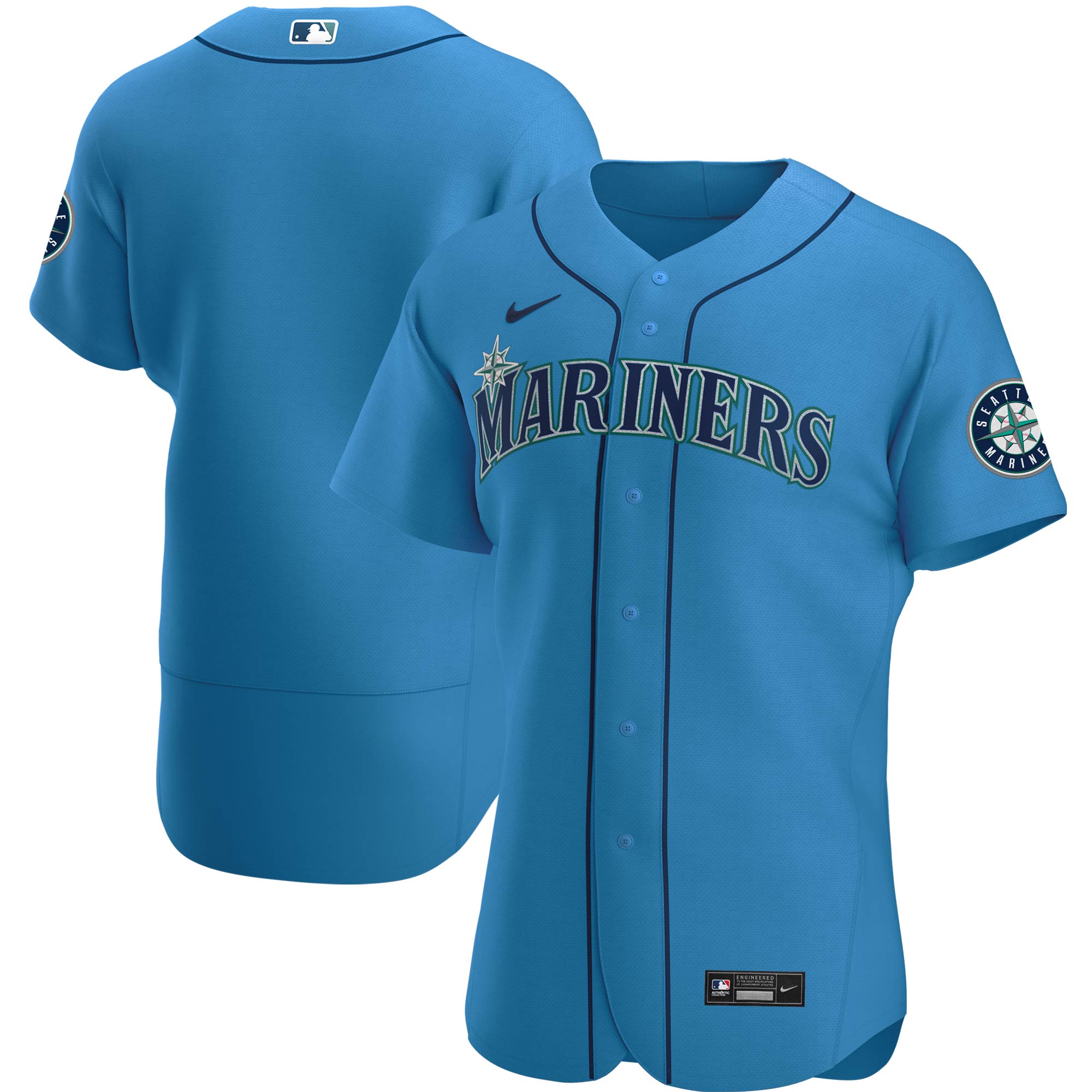 Seattle Mariners Alternate Authentic Team Jersey - Royal
